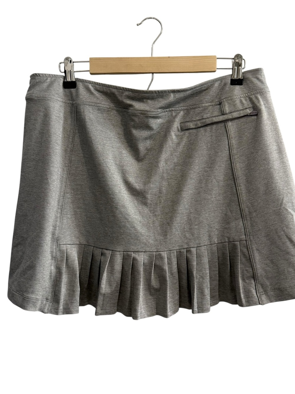Bundle of 2- Slazenger Golf Women's Pull On Skorts XL Pocket Gray And White - Picture 4 of 9
